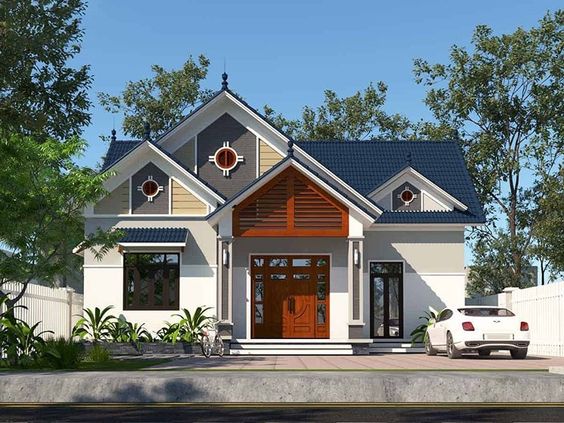 Mẫu nhà vườn 100m2 đẹp - 05